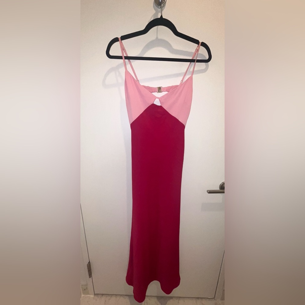 Abercrombie & Fitch Pink Maxi Dress - Picture 7 of 11